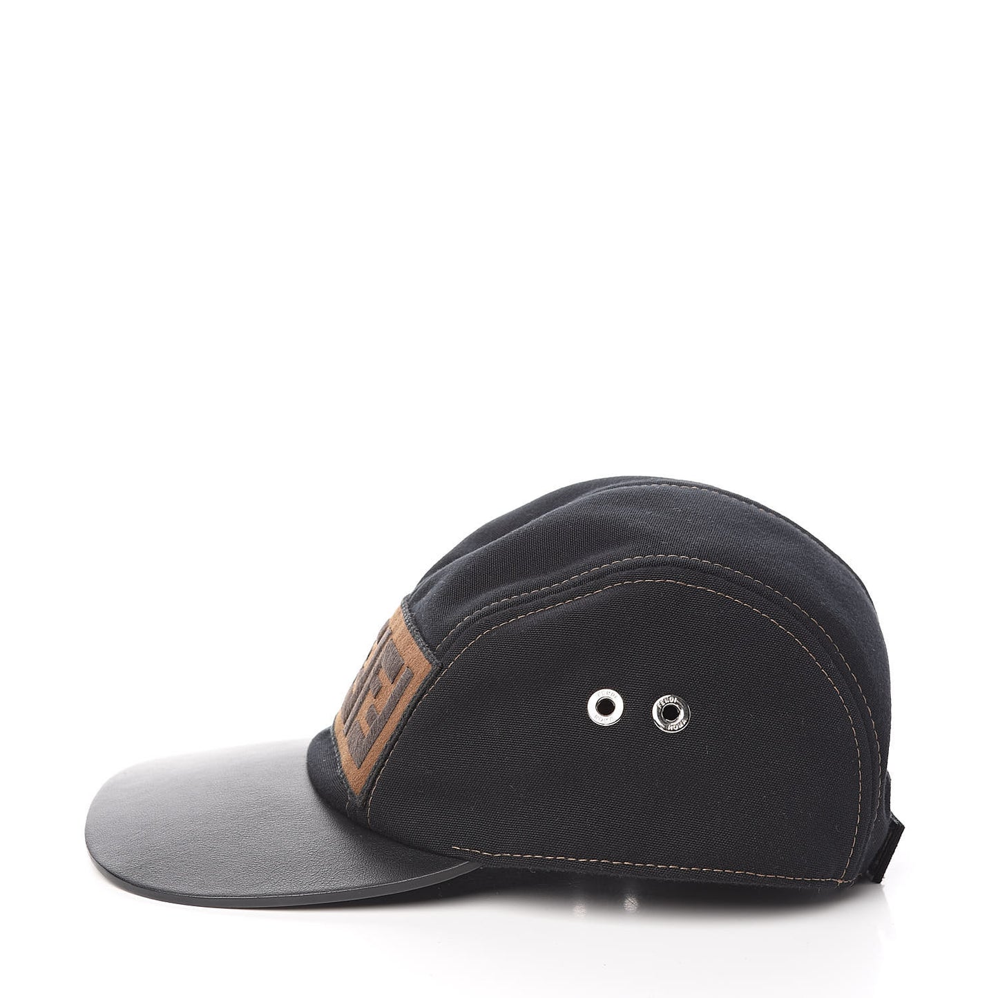Canvas Vitello FF Baseball Hat Black