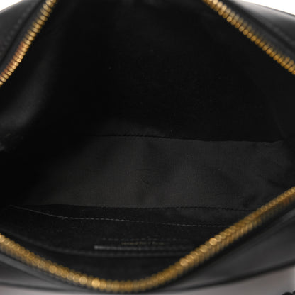 Saint Laurent Calfskin Matelasse Monogram Lou Camera Bag Black 5 of 10