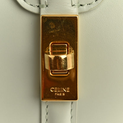 Celine Satinated Calfskin Mini 16 Top Handle Bag Jade 13 of 15