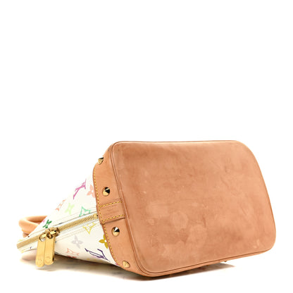 Louis Vuitton Monogram Multicolor Alma White 4 of 24