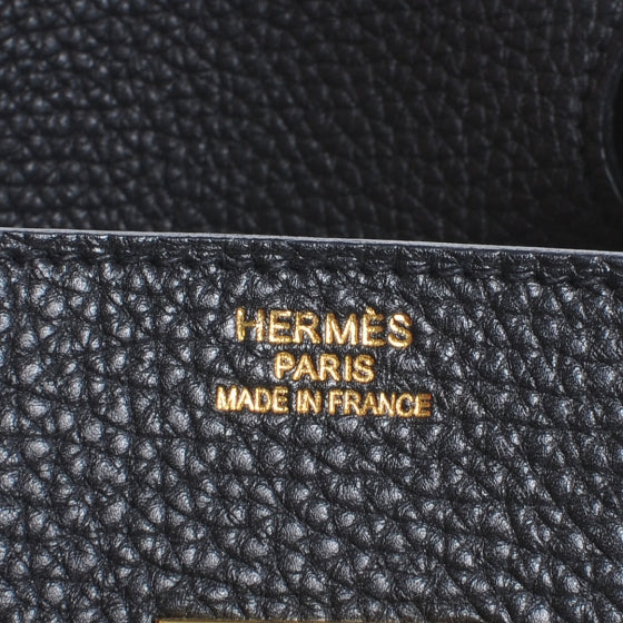 Hermes Taurillon Clemence JPG II Birkin 42 Black 9 of 10