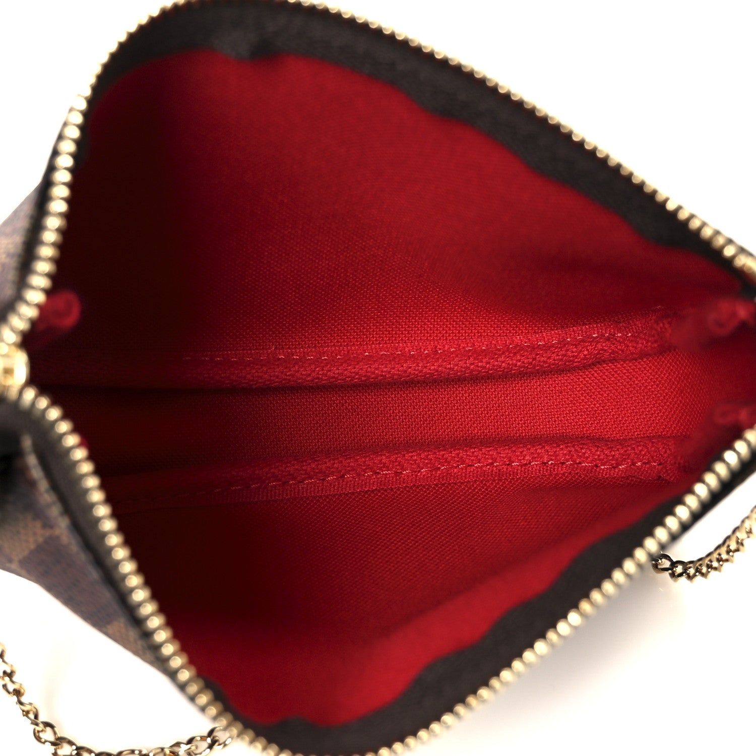 Louis Vuitton Damier Ebene Mini Pochette Accessories 5 of 11
