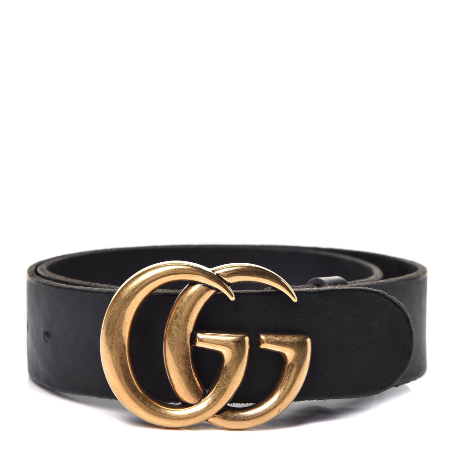 Faded Calfskin Double G 40mm Belt 80 32 Black