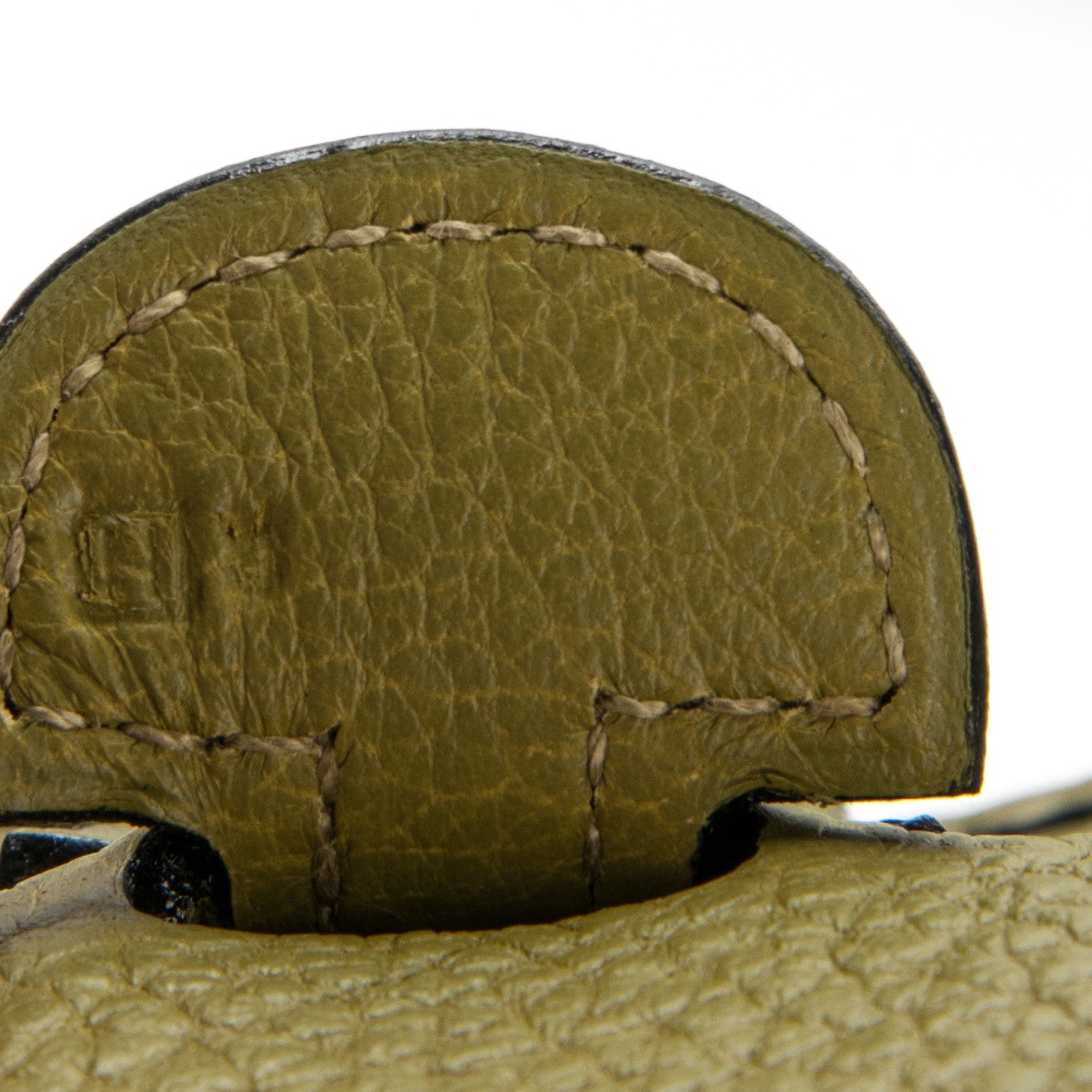 Hermes Taurillon Clemence Evelyne PM Chartreuse 7 of 7