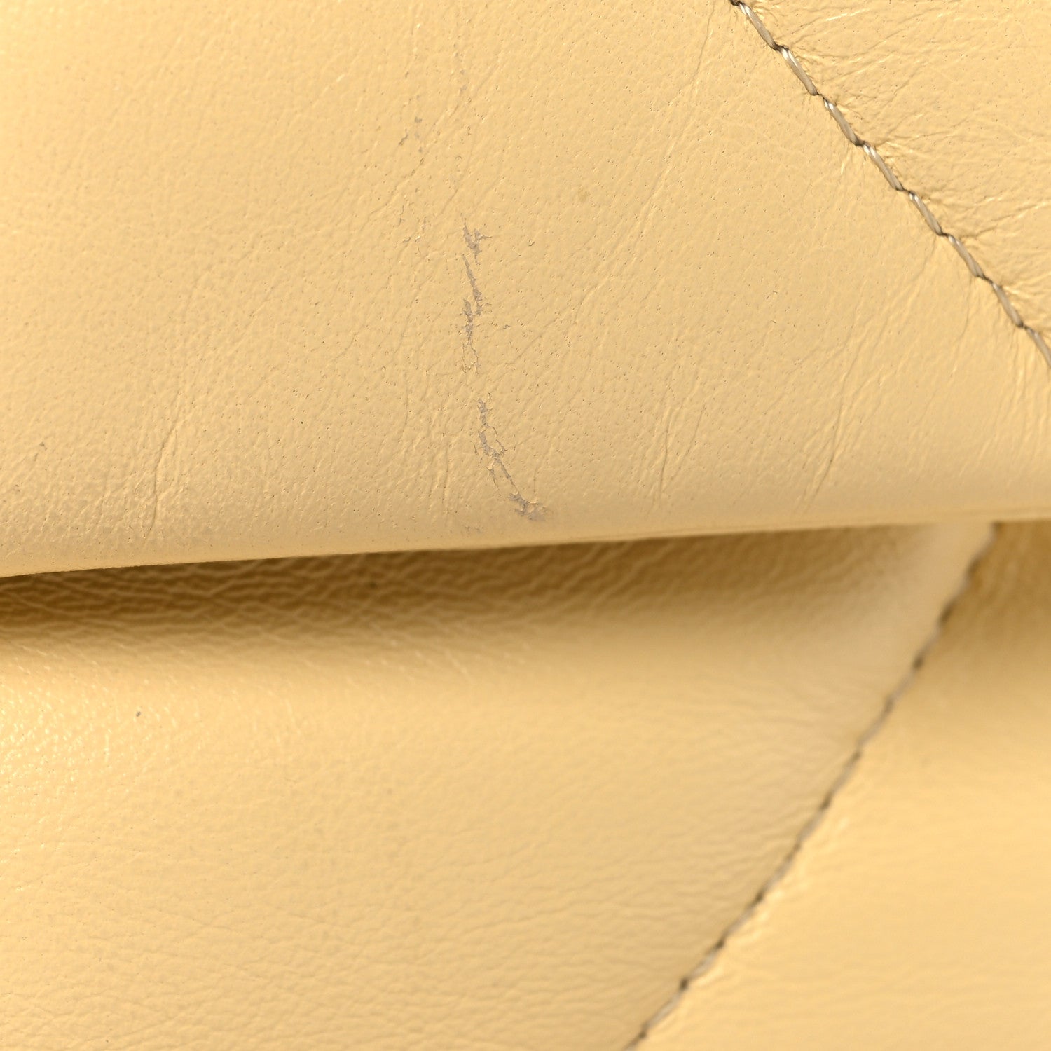 Chanel Lambskin Quilted Medium Chanel 19 Flap Yellow 11 of 12