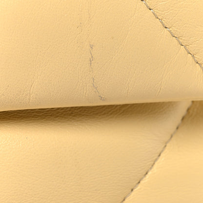 Chanel Lambskin Quilted Medium Chanel 19 Flap Yellow 11 of 12