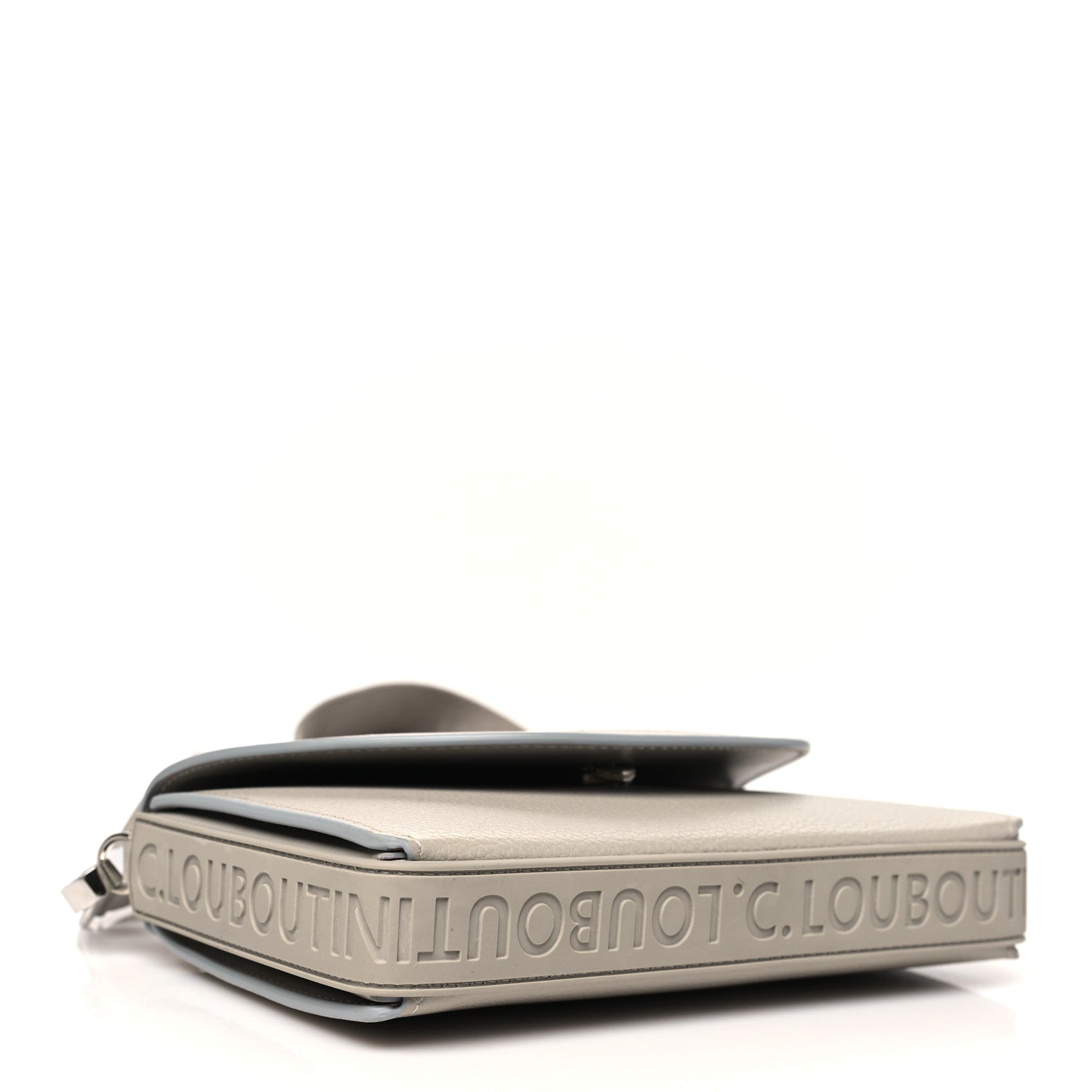Christian Louboutin Calfskin Explorafunk Wallet On Strap Goose 4 of 9