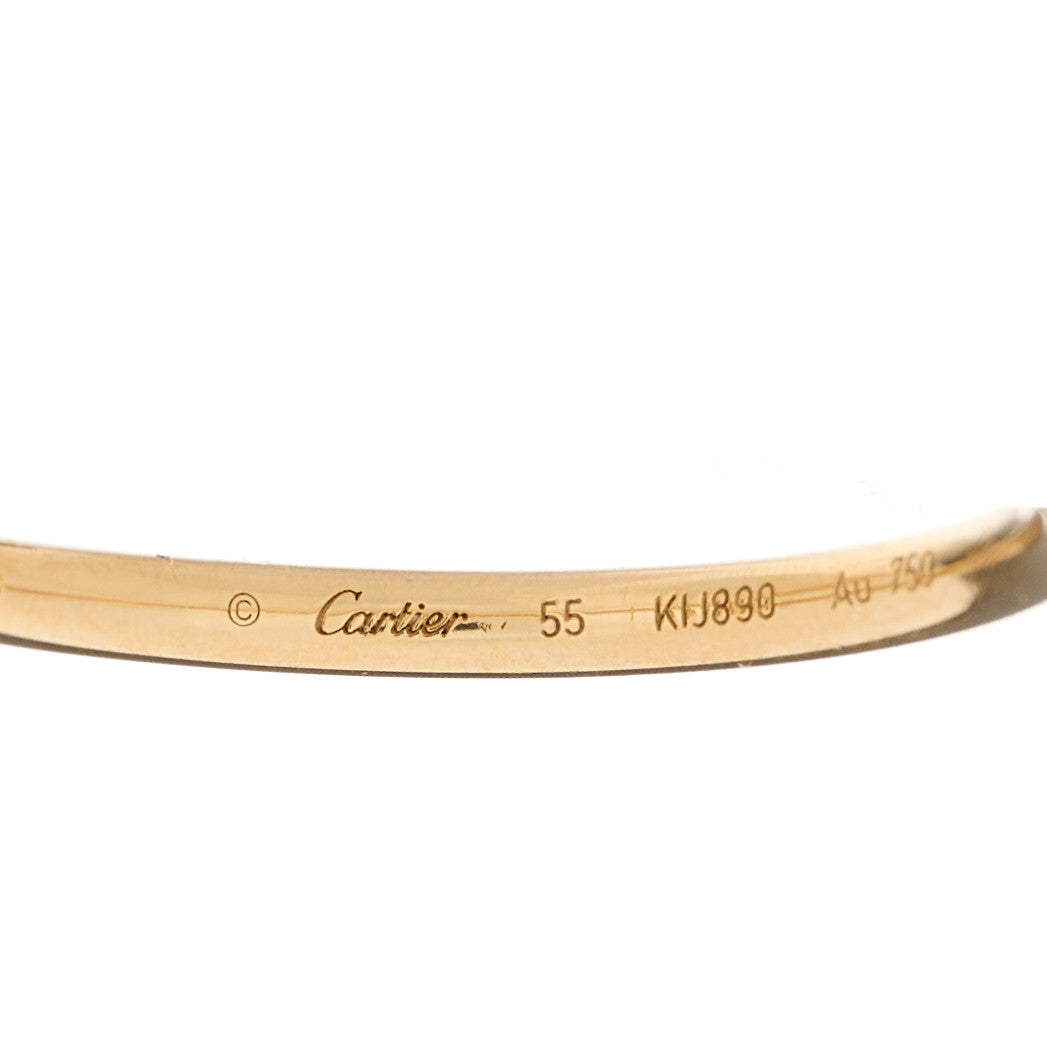 18K Yellow Gold Small Juste Un Clou Ring 55 7.25
