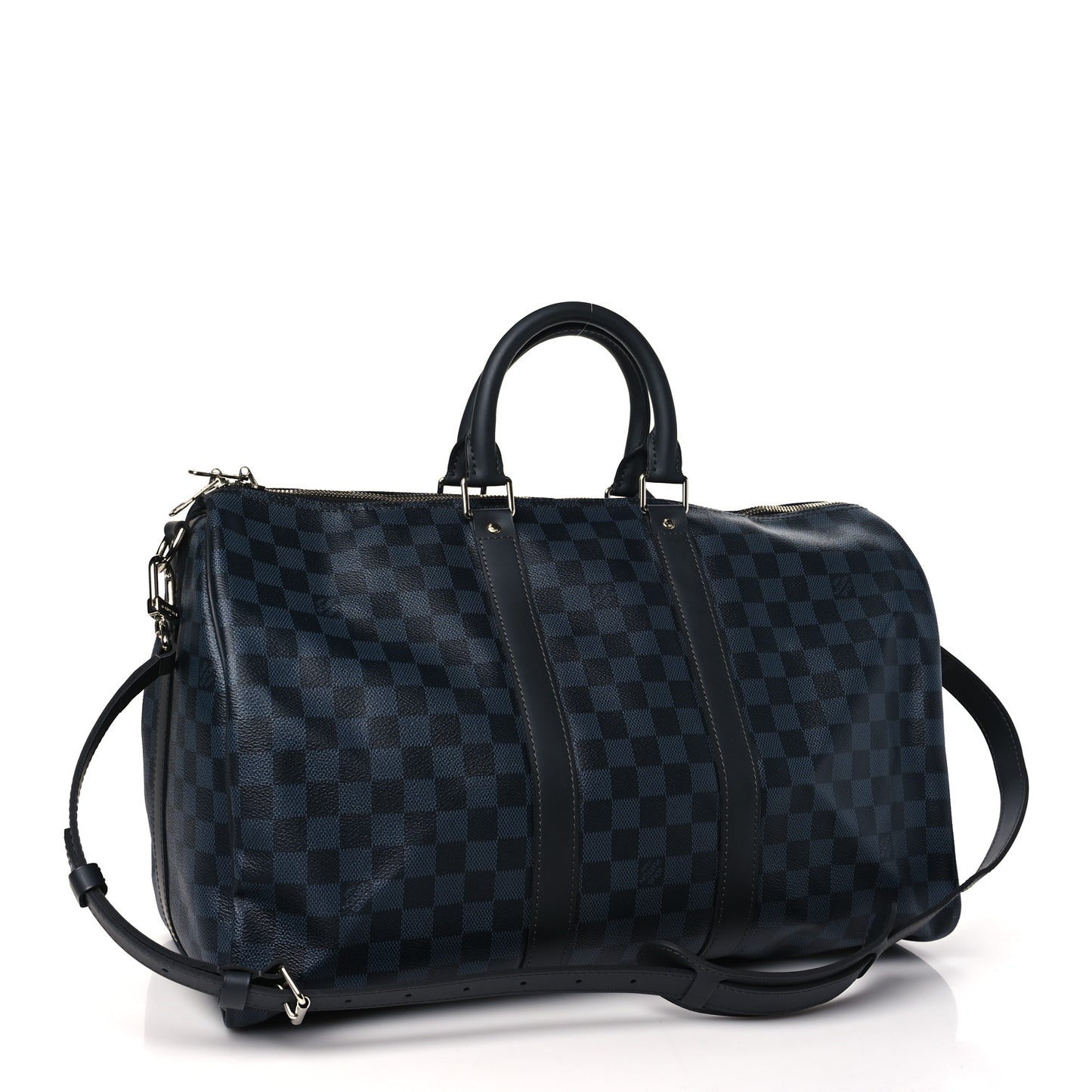 Damier Cobalt Keepall Bandouliere 45