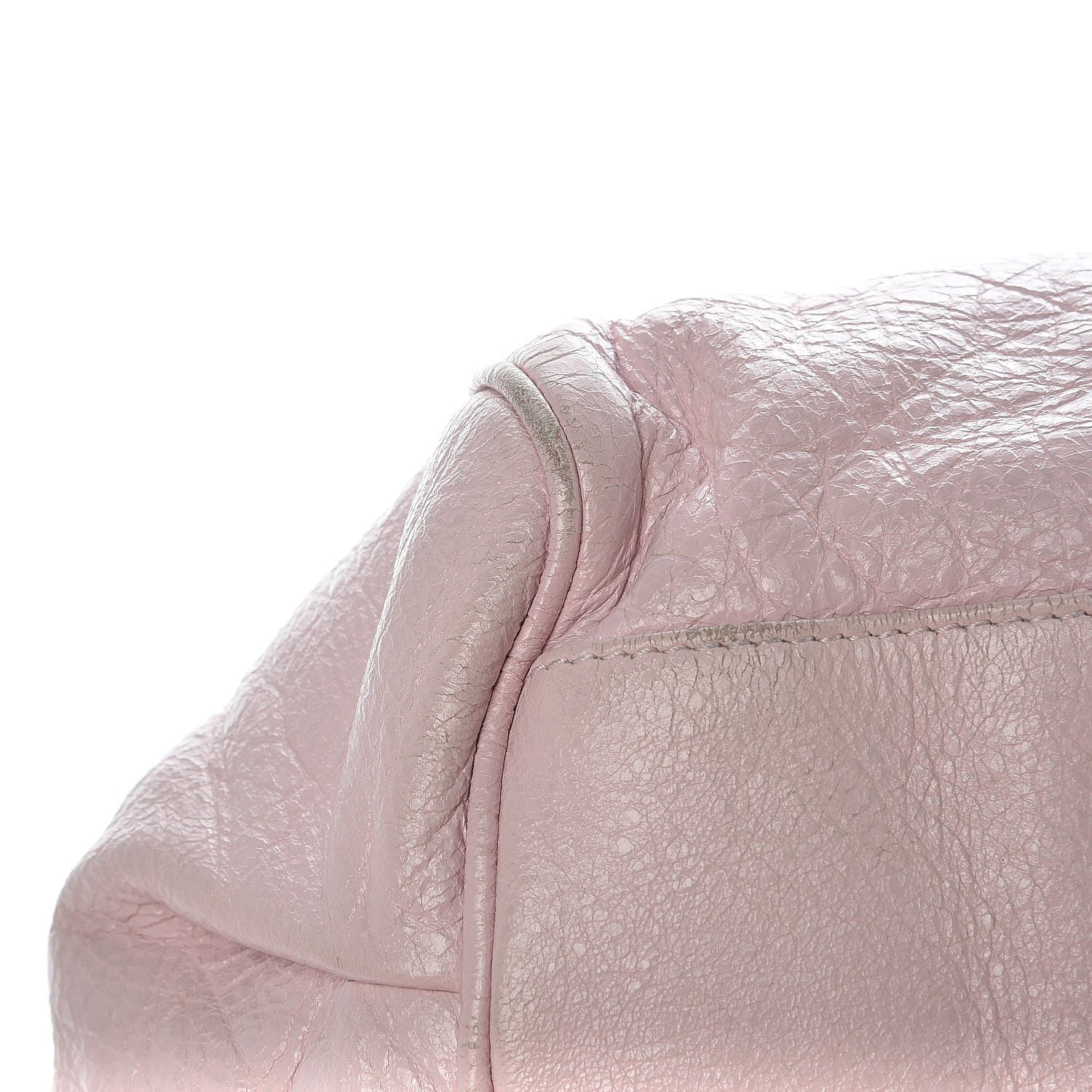 Balenciaga Agneau Classic Hardware S Sunday Tote Rose Poudre Rose Petunia 13 of 17