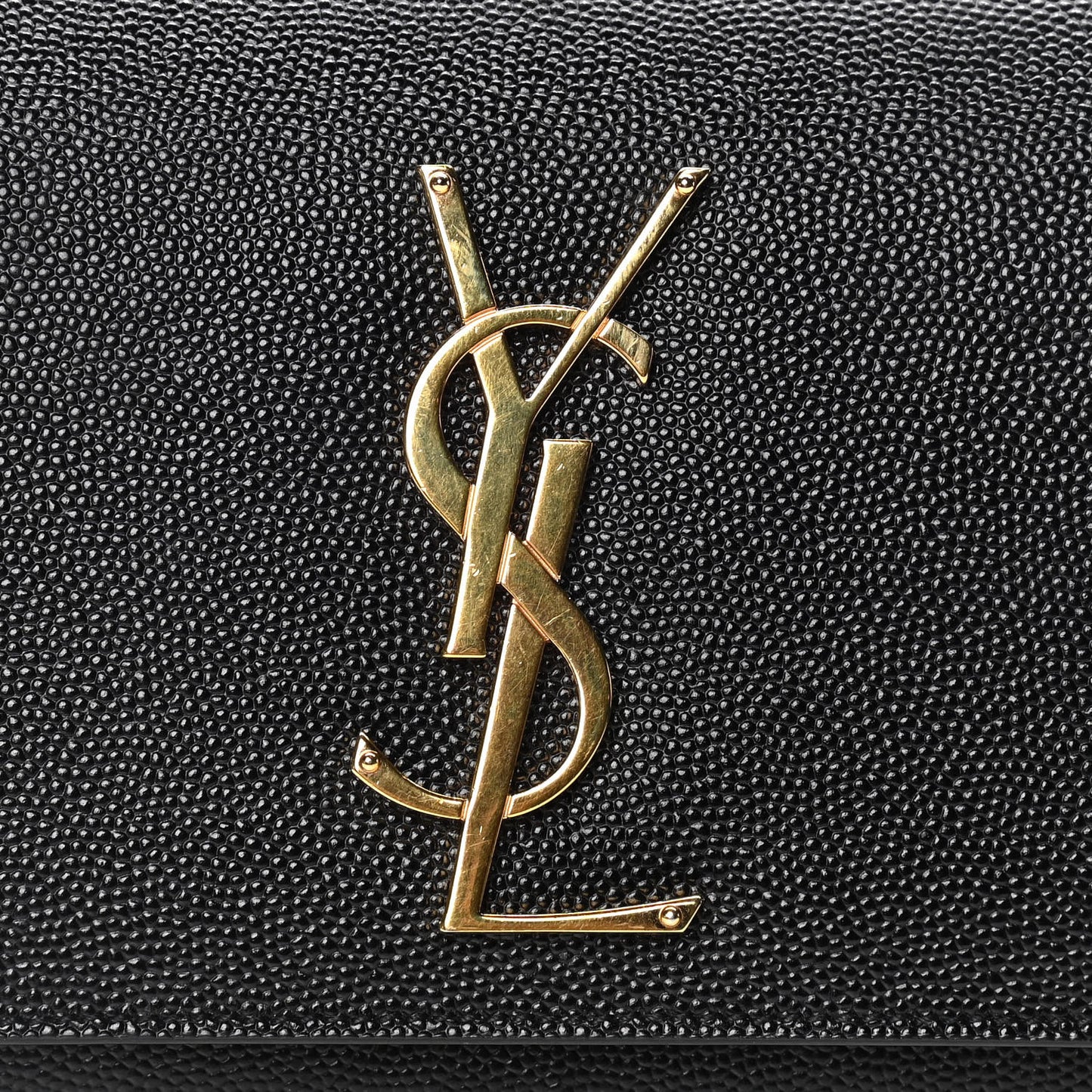 Grain De Poudre Small Monogram Kate Satchel Black