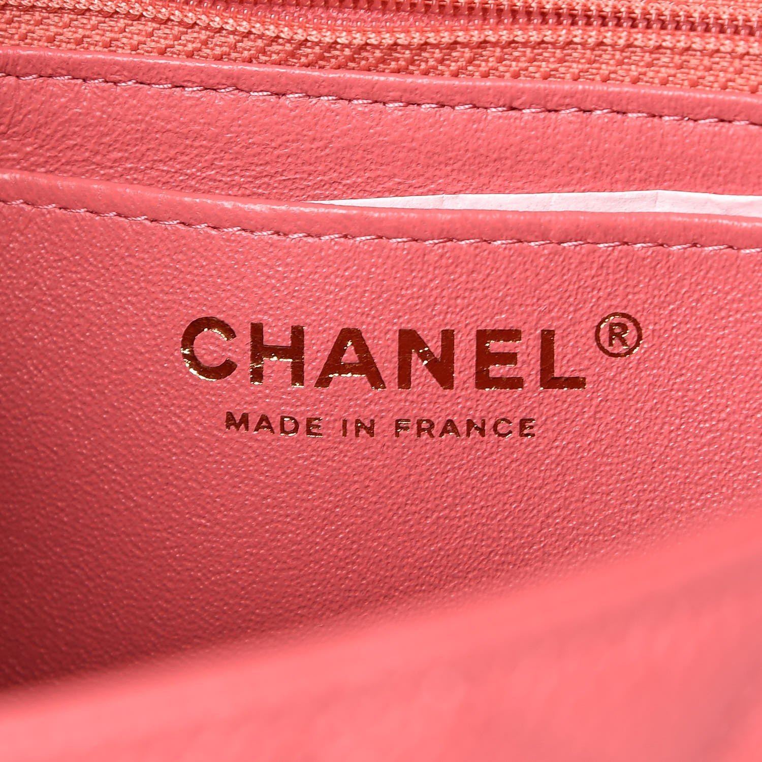 Chanel Caviar Quilted Mini Rectangular Flap Pink 6 of 8