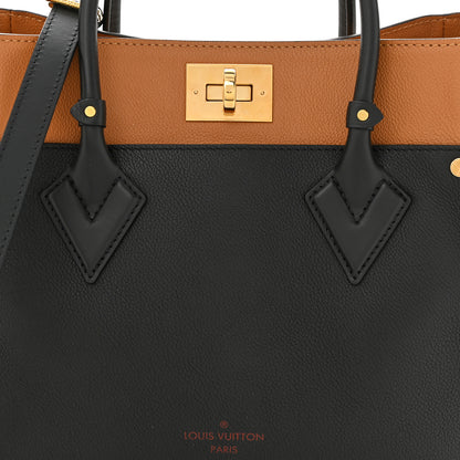 Louis Vuitton Calfskin Monogram On My Side Black 8 of 10