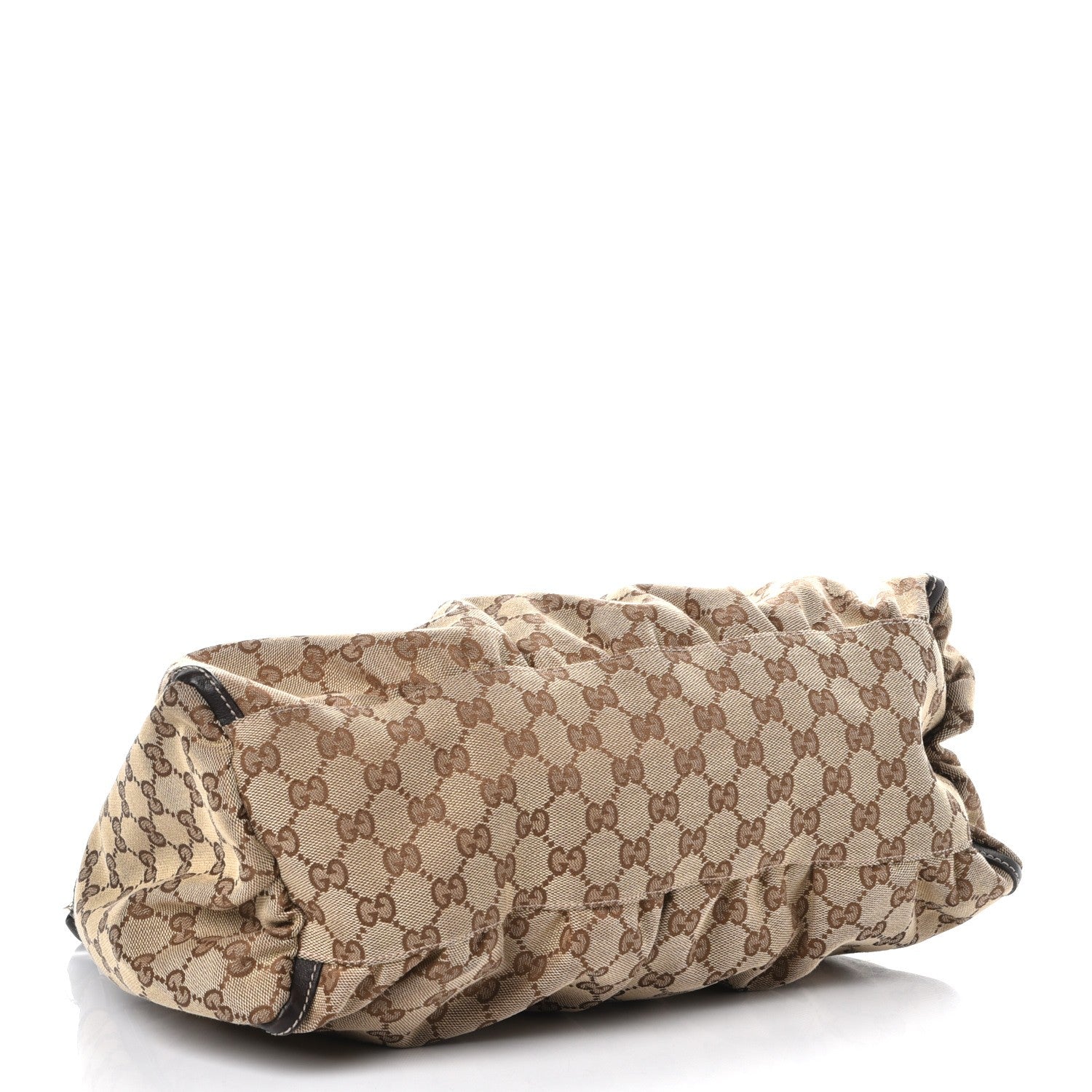 Gucci Monogram Large D Ring Hobo Dark Brown 4 of 7