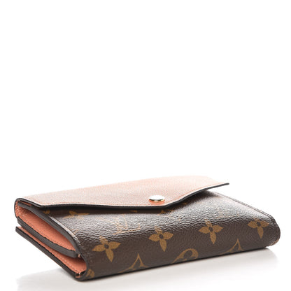 Louis Vuitton Monogram Pallas Compact Wallet Peach 5 of 24