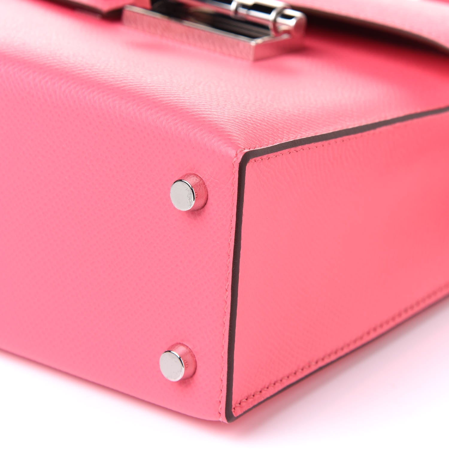 Hermes Epsom Verrou 21 Rose Azalee 12 of 13