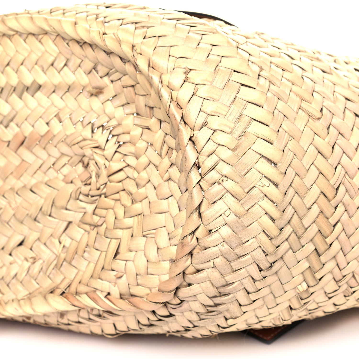Loewe Raffia Basket Tote Bag Natural Tan 9 of 9