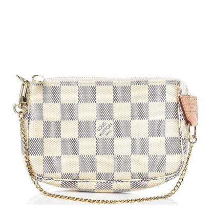 Louis Vuitton Damier Azur Mini Pochette Accessories 1 of 9