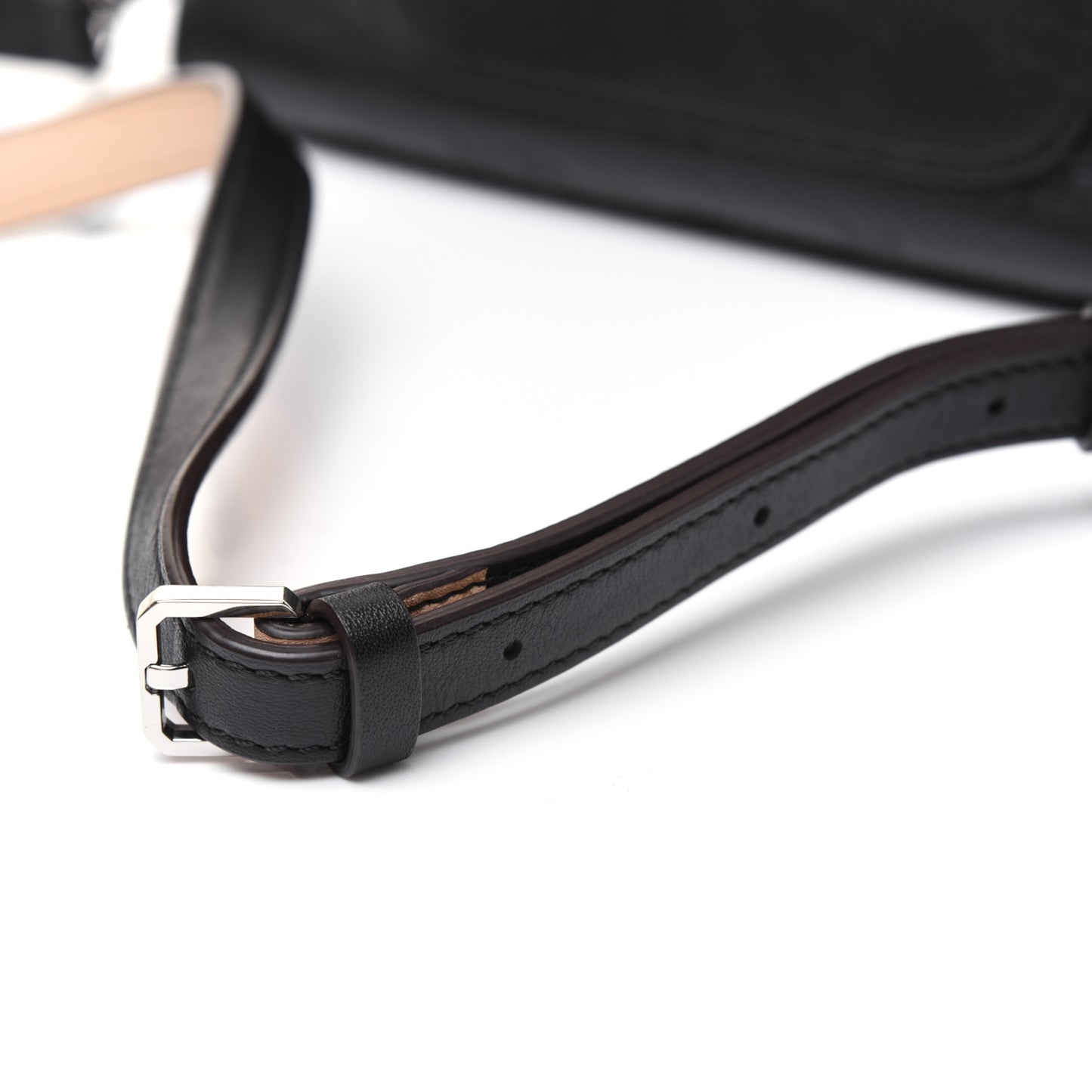 Calfskin Ottomar Monogram Essential Backpack Black