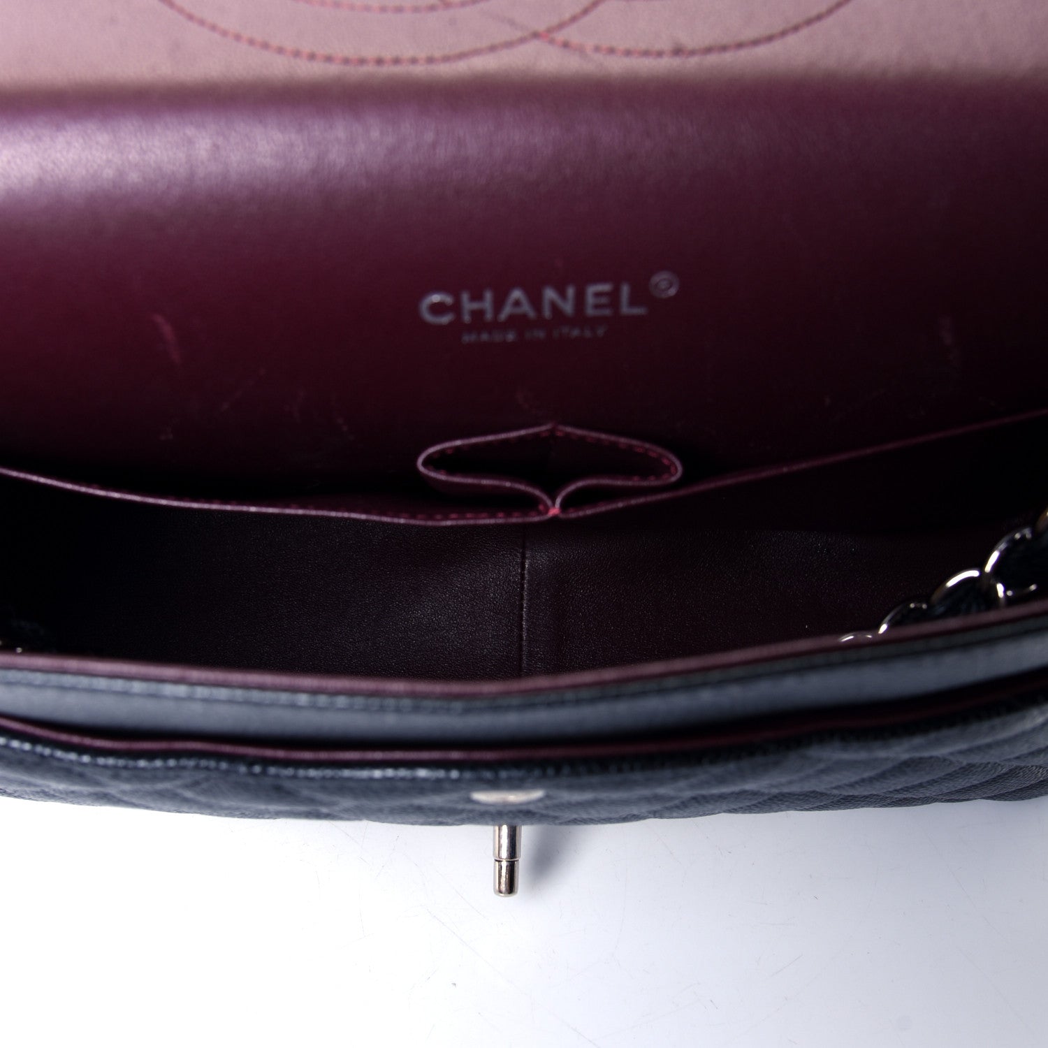 Chanel Caviar Quilted Maxi Double Flap Black 4 of 4