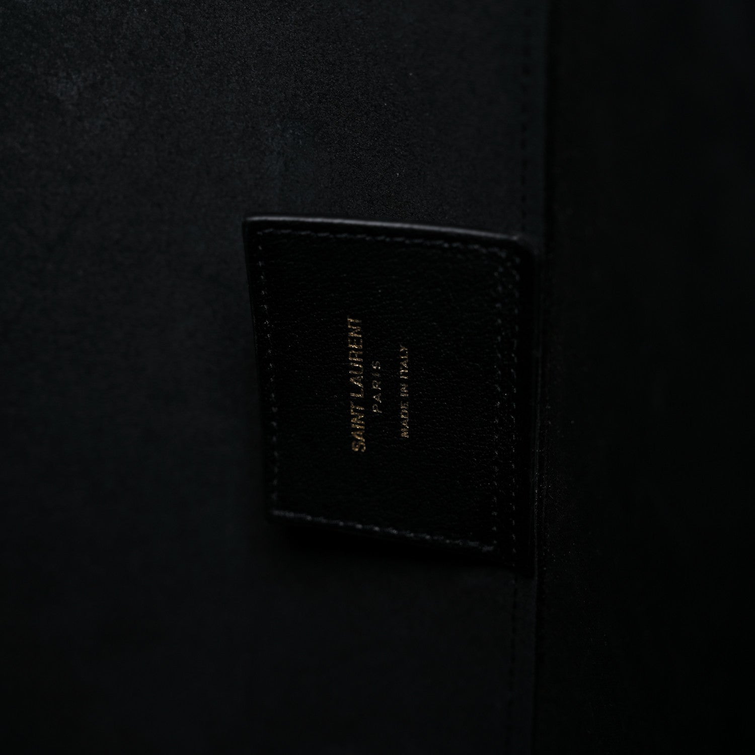 Saint Laurent Calfskin Large Shopping Tote Black 8 of 18