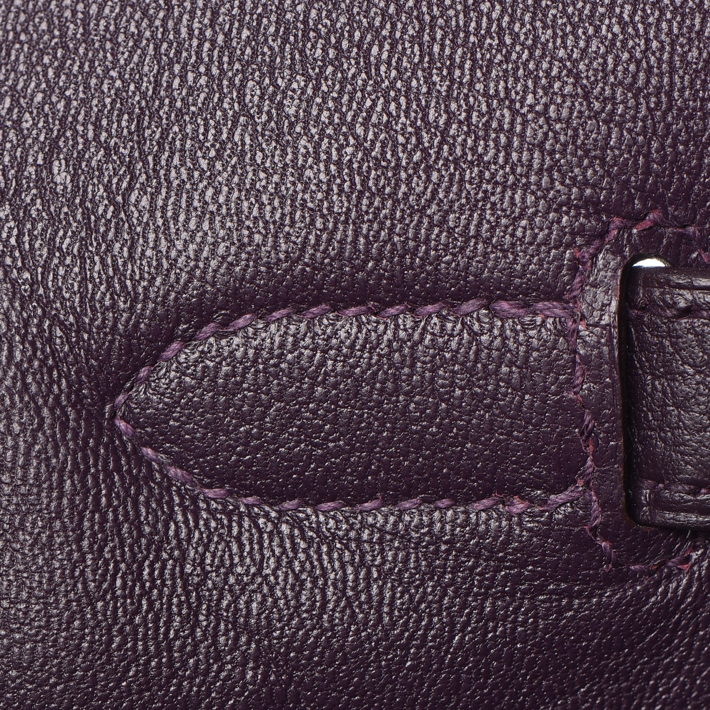 Taurillon Clemence Birkin 35 Raisin