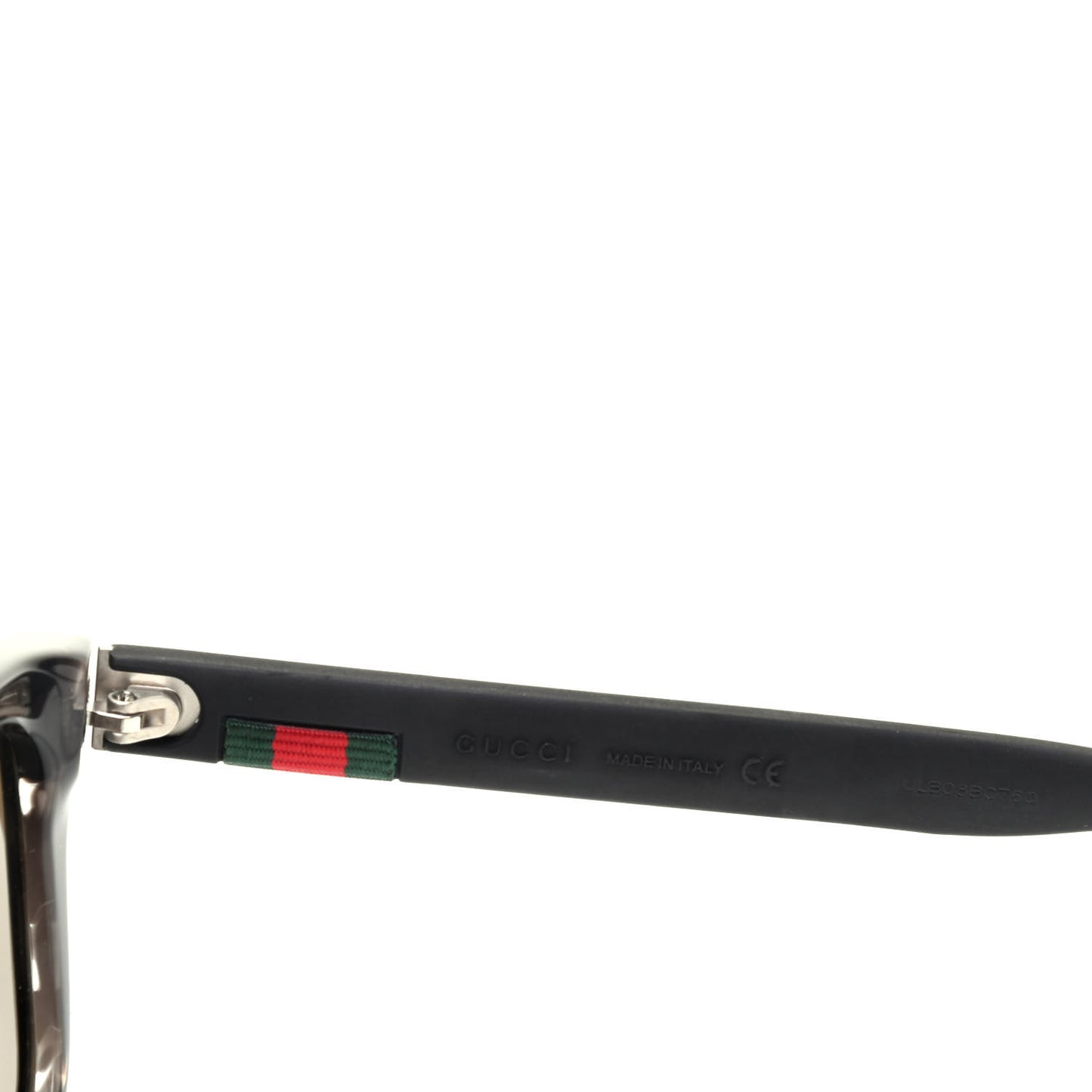 Square Frame Web Sunglasses GG0008SA Brown Black