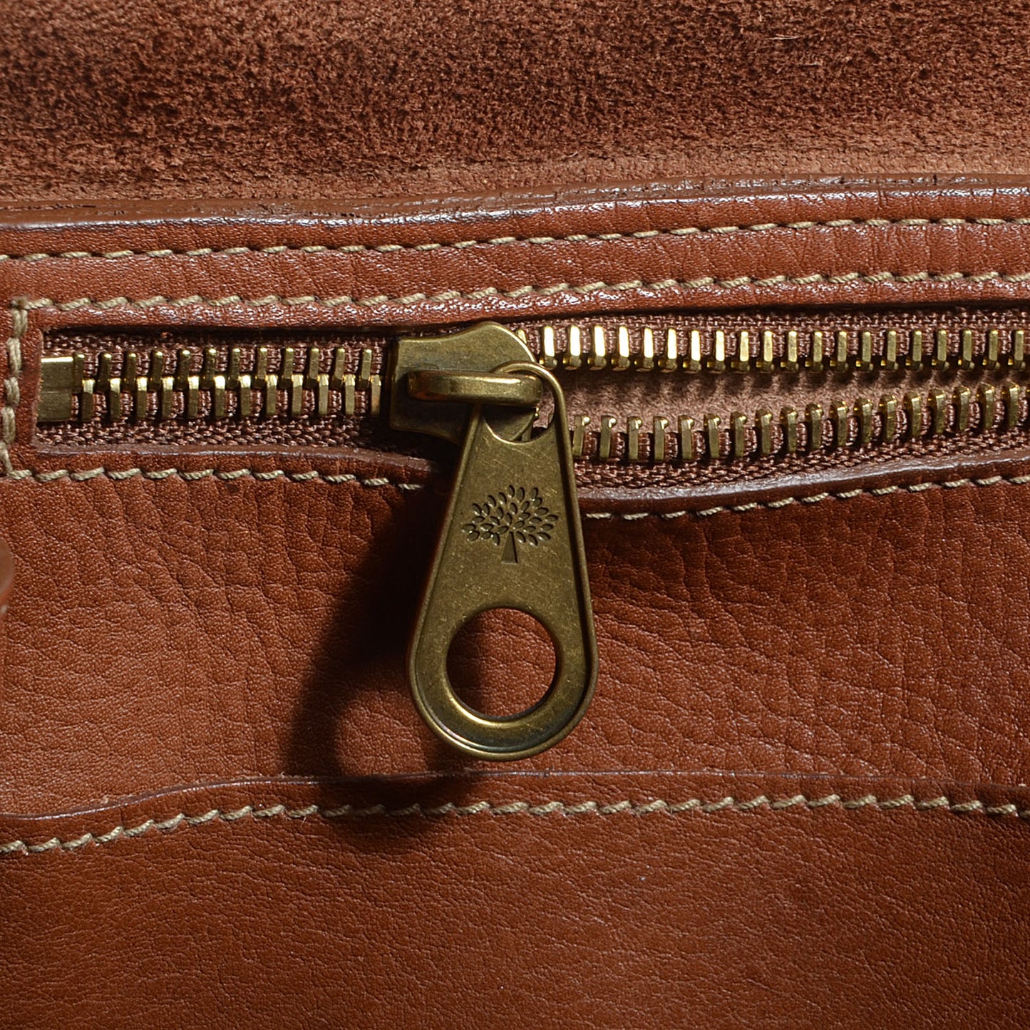 Natural Leather Bayswater Oak