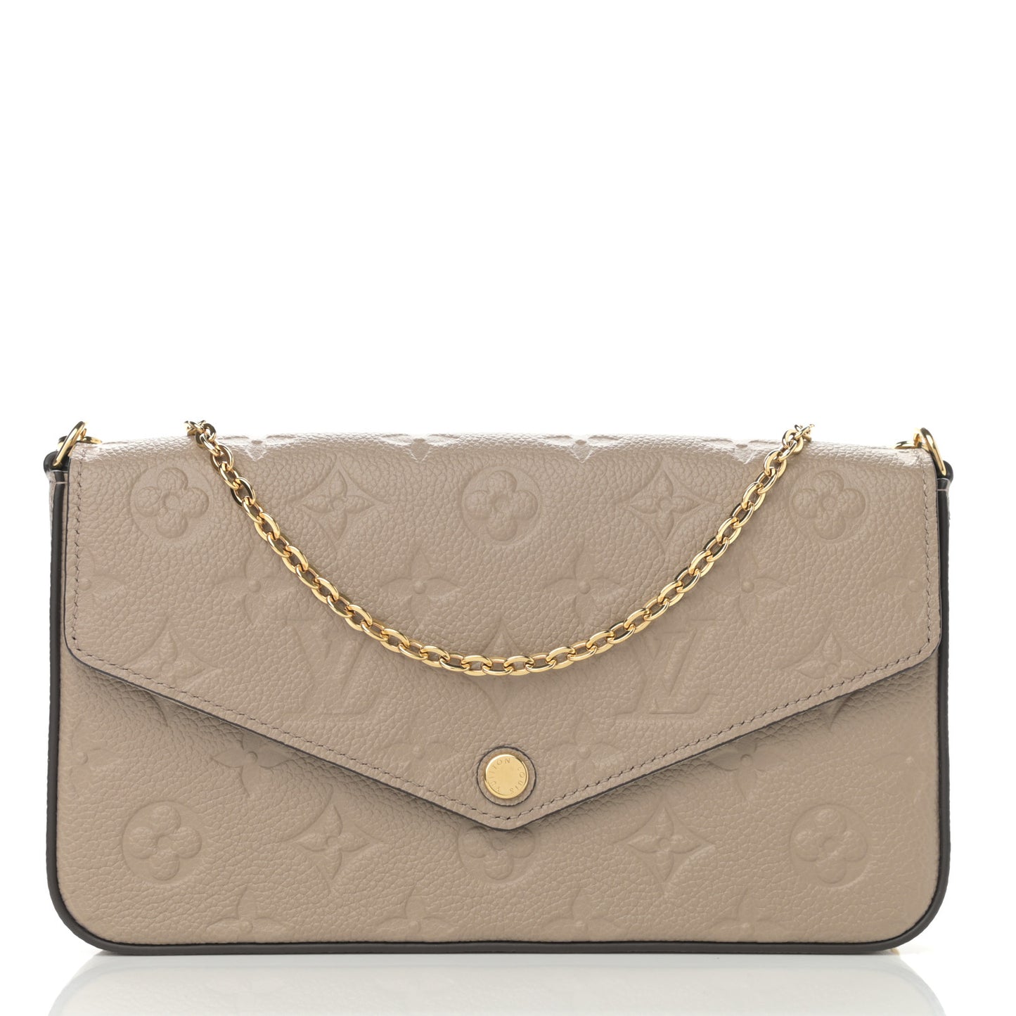 Empreinte Pochette Felicie Chain Wallet Tourterelle