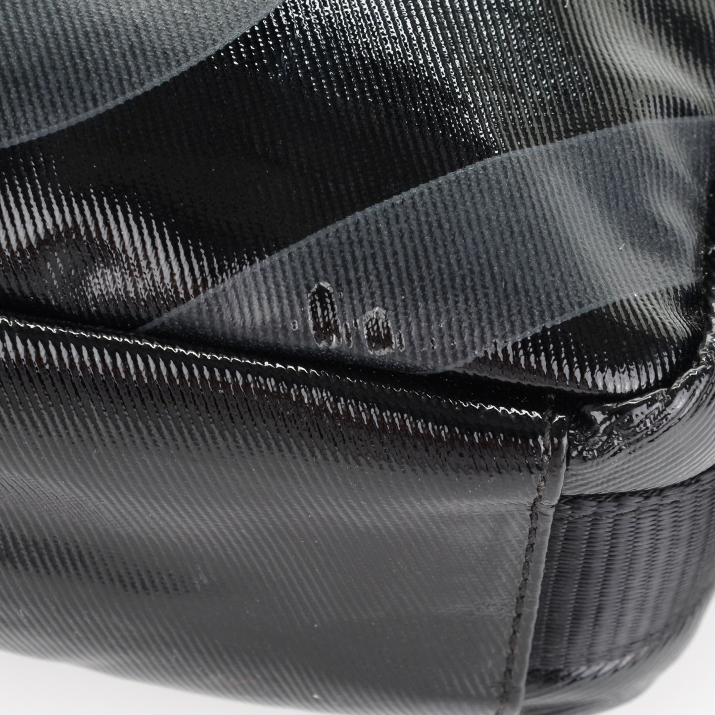 Coated Canvas Sport Crossbody Black