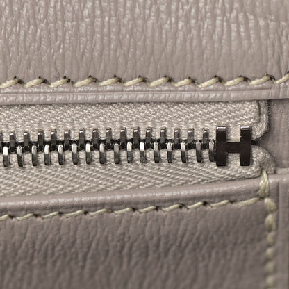 Hermes Matte Niloticus Crocodile Himalaya Birkin 25 Blanc 19 of 31