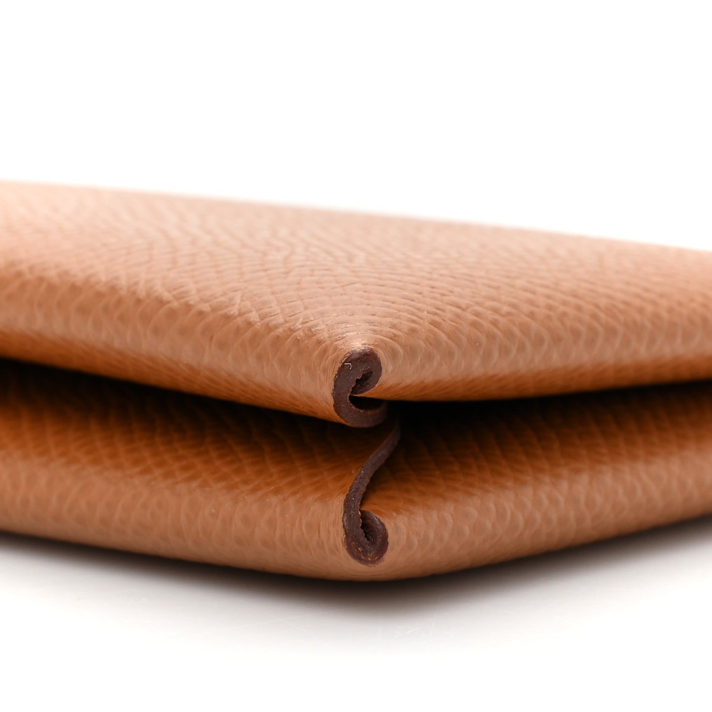 Epsom Calvi Card Case Gold