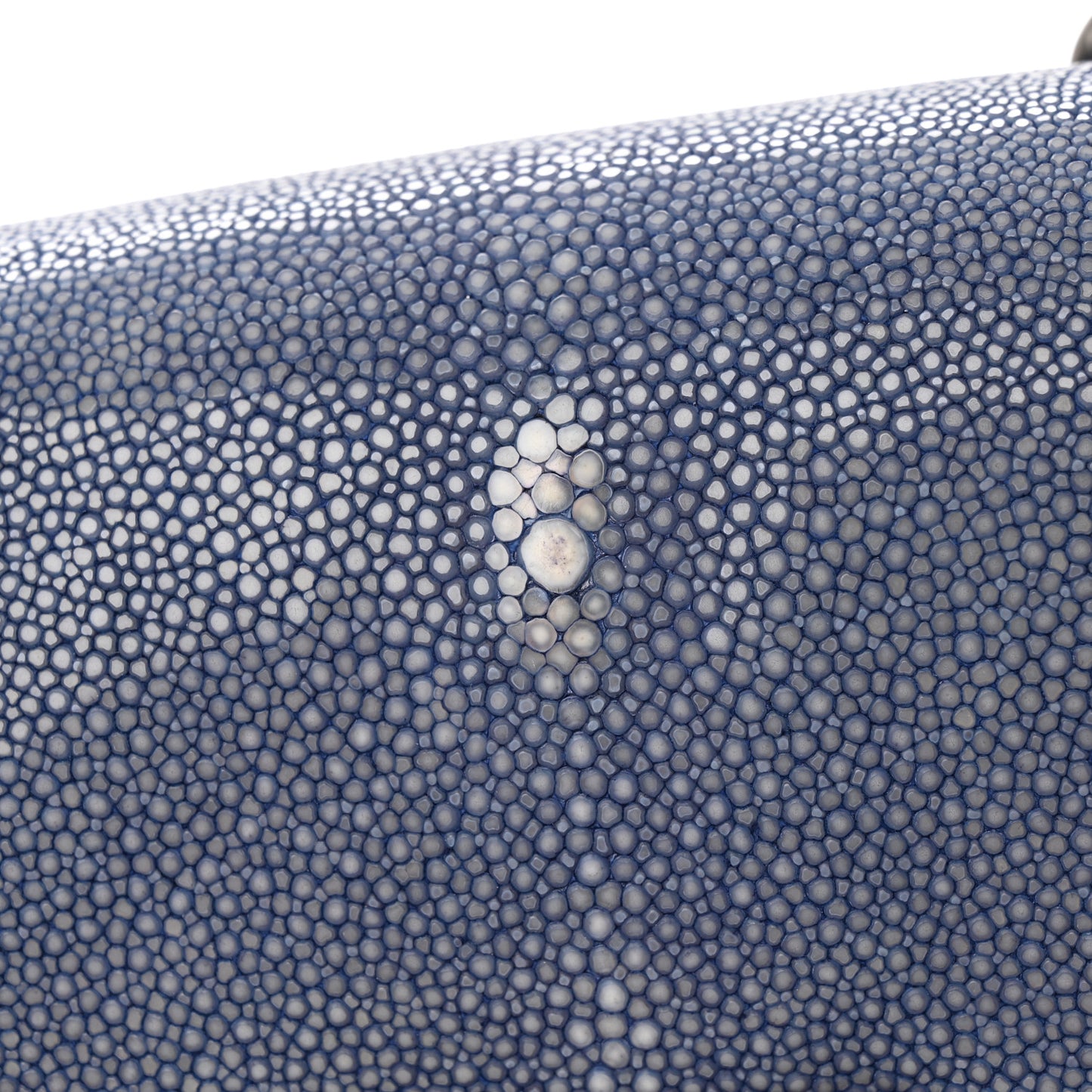 Galuchat Stingray Small Boy Flap Blue
