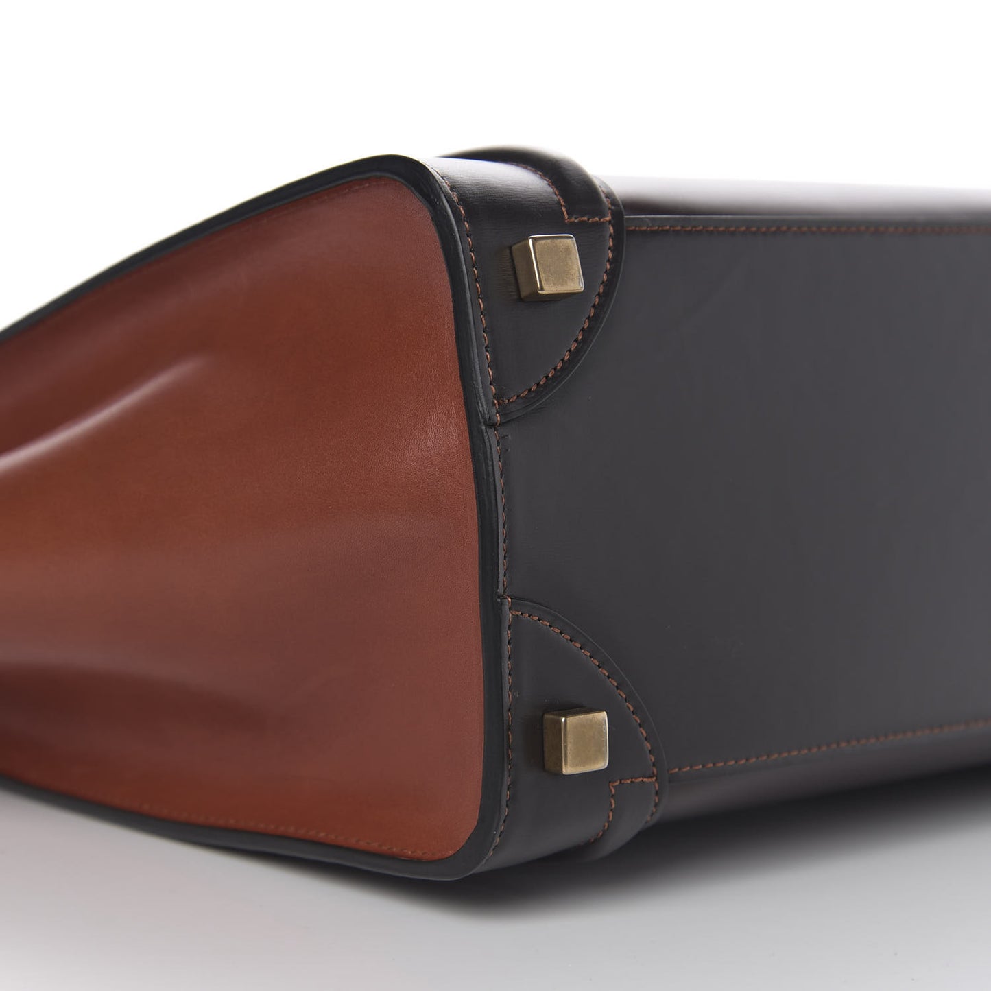 Satin Smooth Calfskin Micro Tri-Color Luggage
