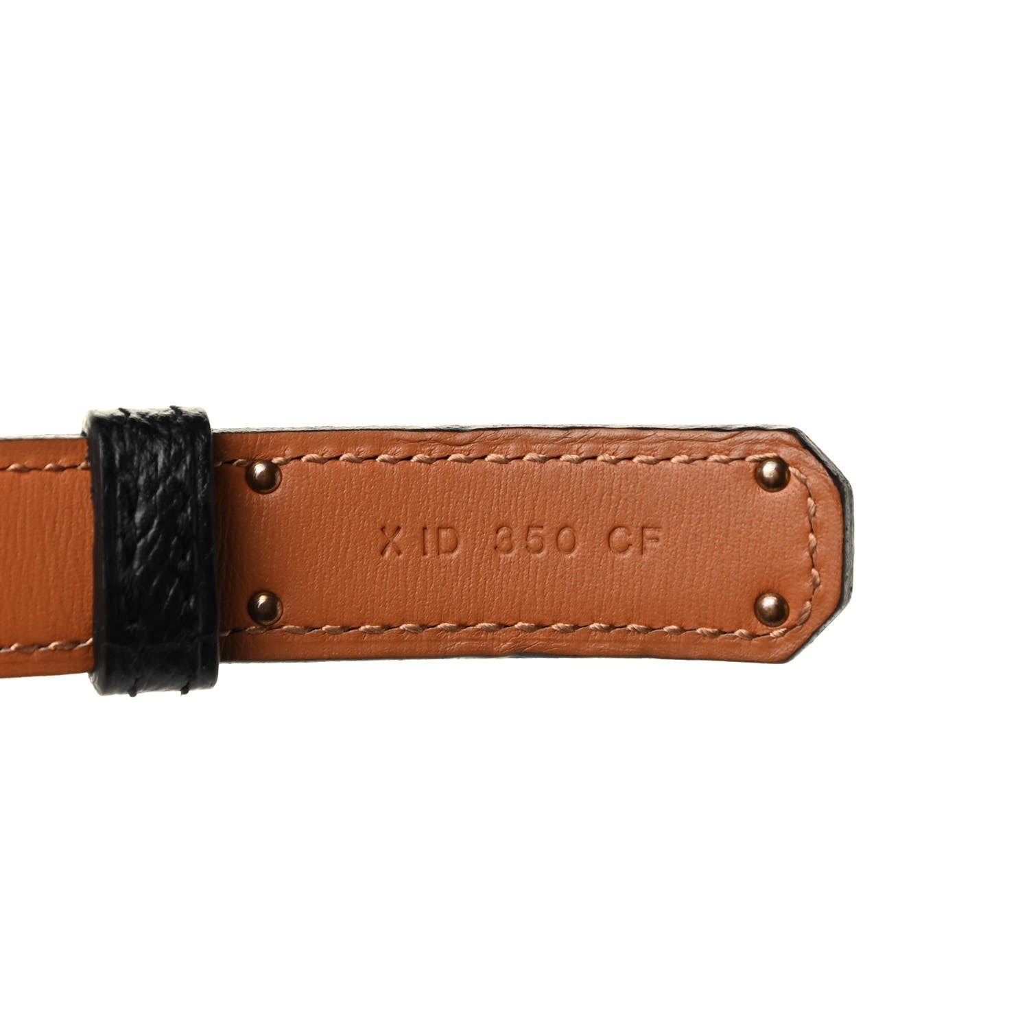 Hermes Epsom Kelly Belt Black 4 of 4