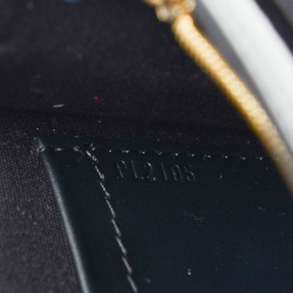 Louis Vuitton Patent Louise Clutch Black 7 of 7