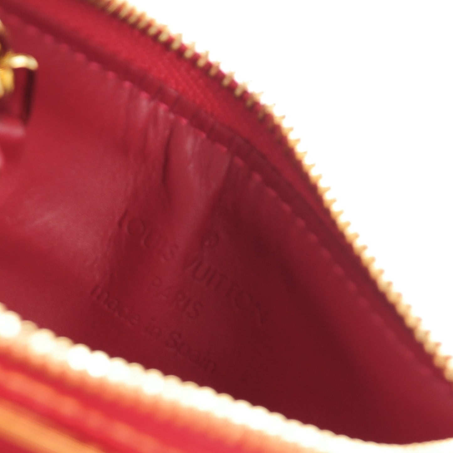 Vernis Key Pouch Pomme D'Amour