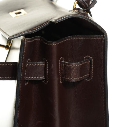 Hermes Box Kelly Sellier 32 Chocolate 20 of 22