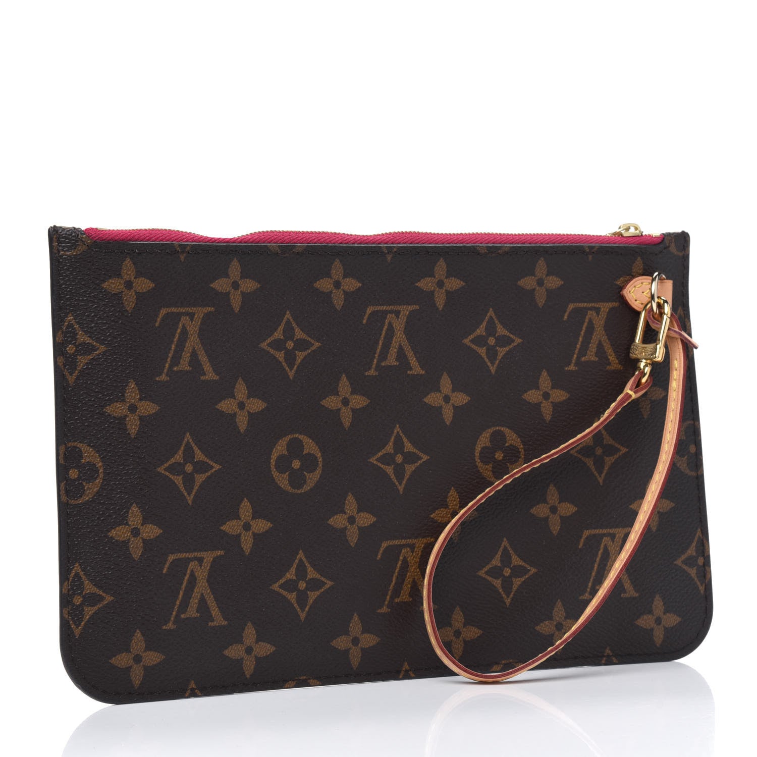 Louis Vuitton Monogram Neverfull MM GM Pochette Pivoine 2 of 4