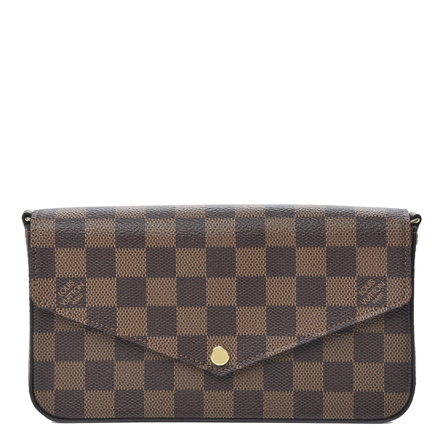 Damier Ebene Pochette Felicie Chain Wallet