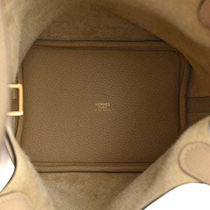 Hermes Taurillon Clemence Picotin Lock 18 PM Trench 4 of 10