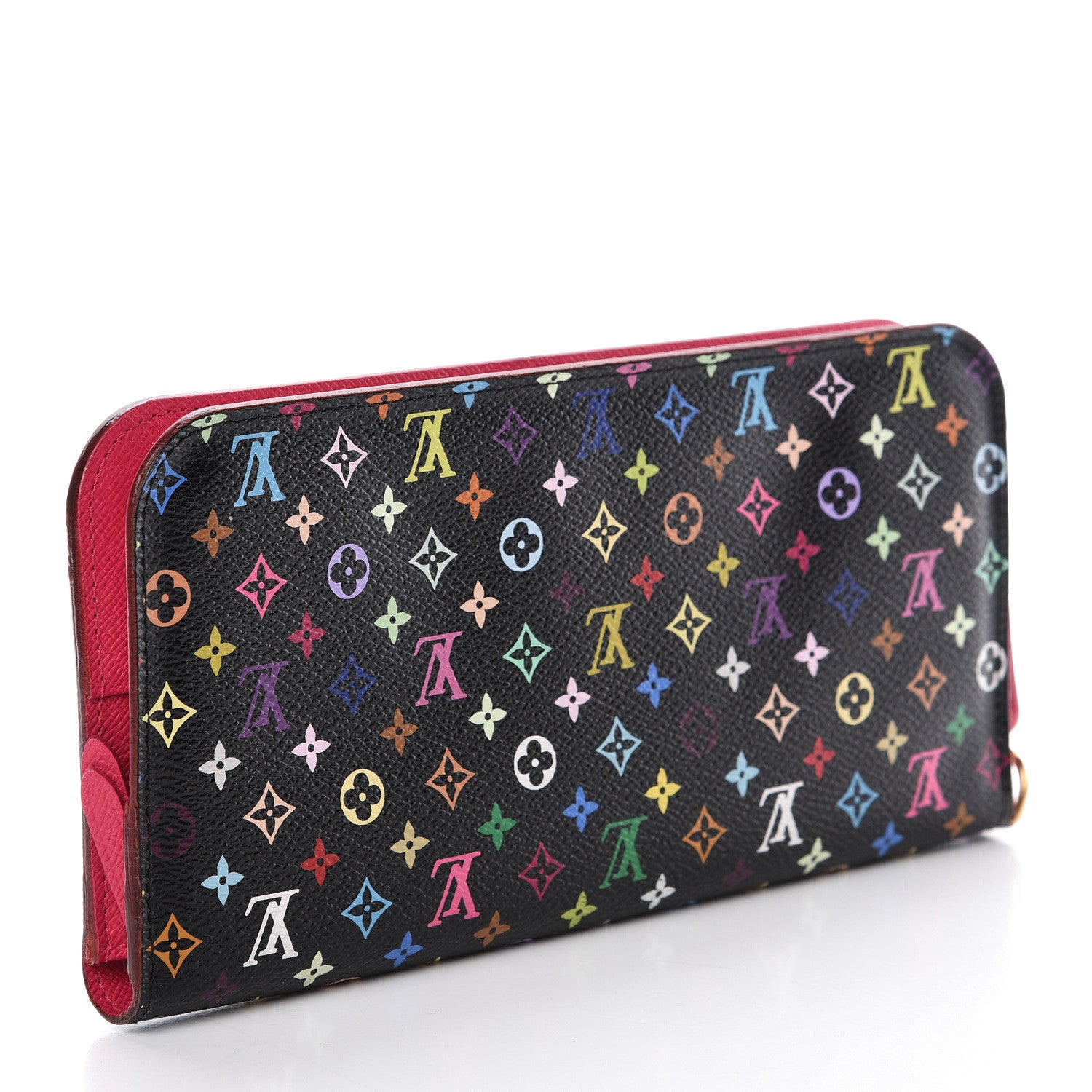 Louis Vuitton Monogram Multicolor Insolite Wallet Black Grenade 3 of 8
