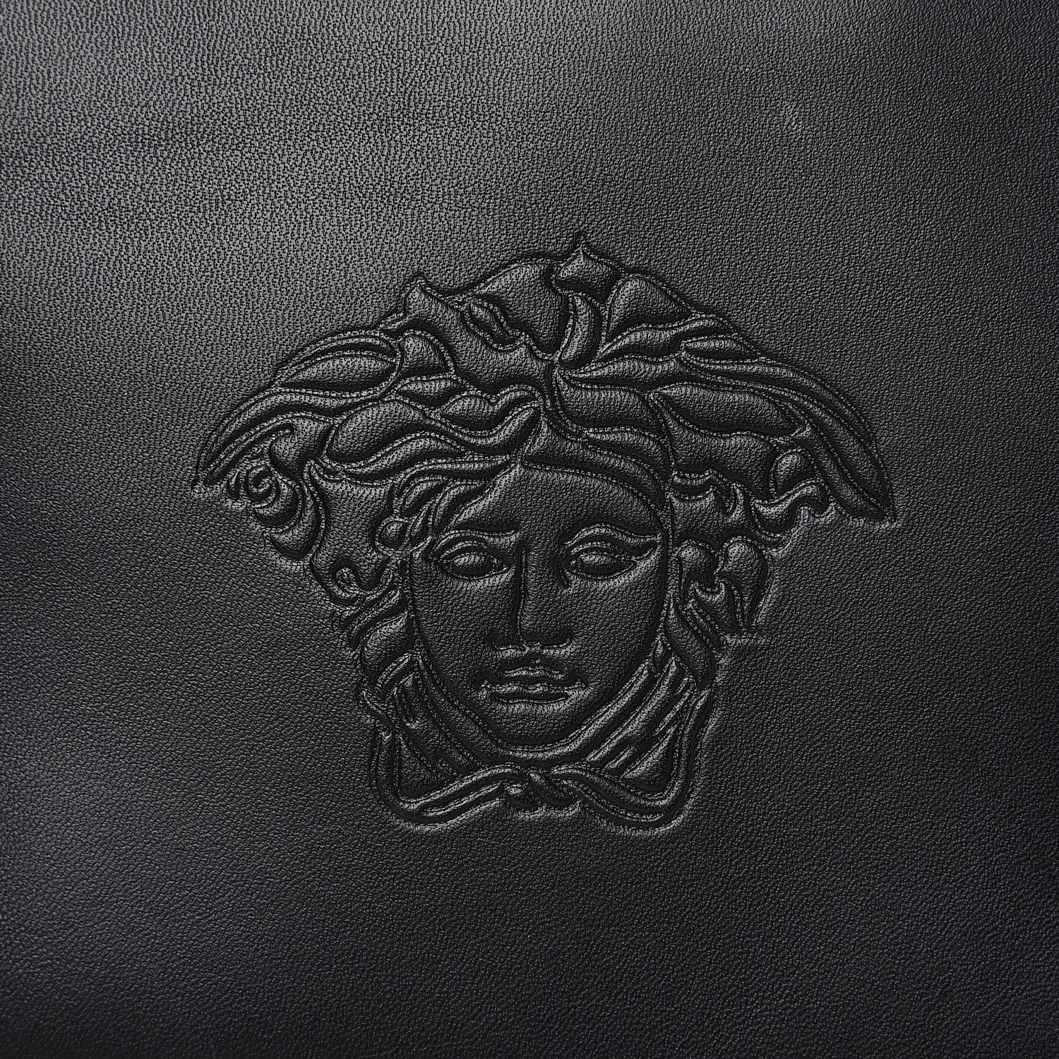 Versace Calfskin Day Dreamer Drawstring Bag Black 8 of 13