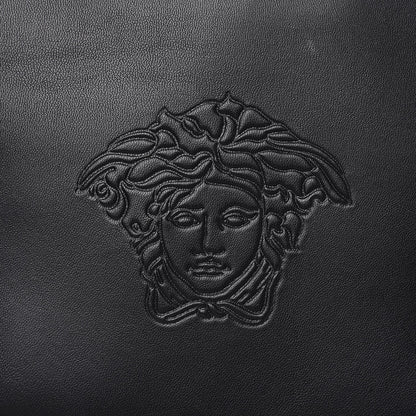Versace Calfskin Day Dreamer Drawstring Bag Black 8 of 13