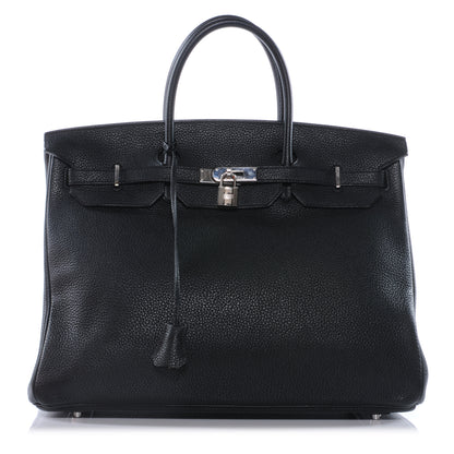 Hermes Togo Birkin 40 Black 1 of 10