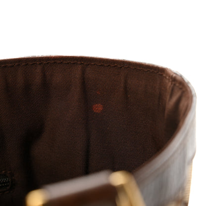 Gucci Monogram Small Gold D Ring Tote Brown 13 of 14