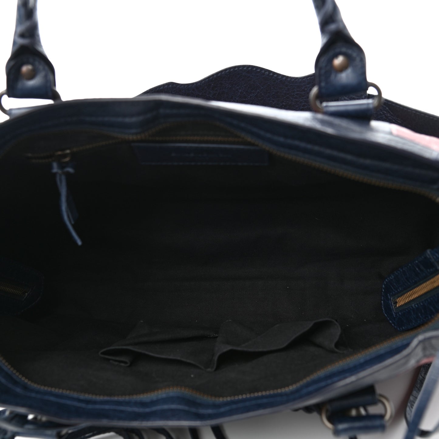 Cuir Arena Striped Classic Hardware City Bleu Nuit Rouge