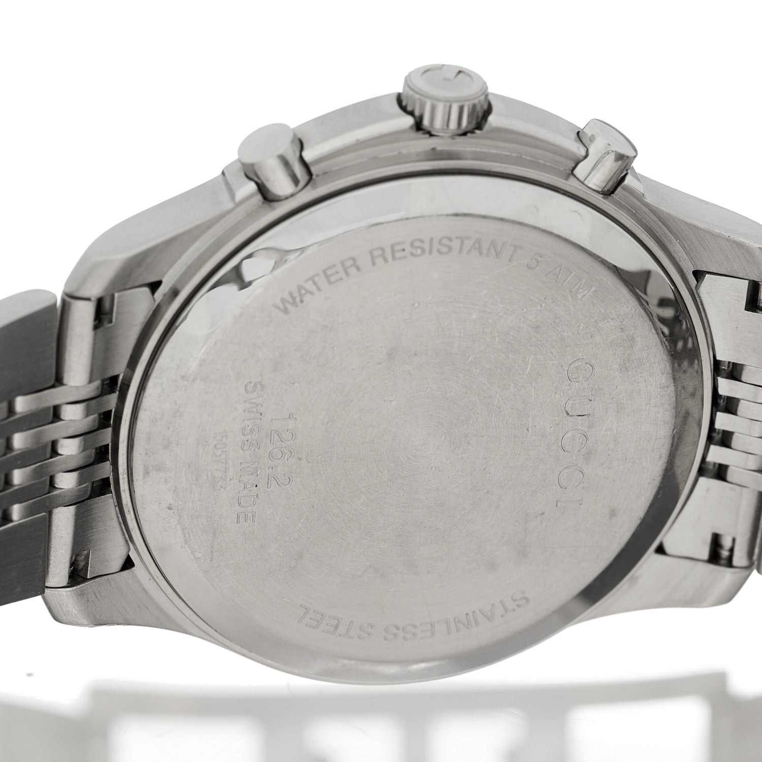 Gucci Stainless Steel 45mm G-Timeless Chronograph Quartz Watch Black 4 of 4