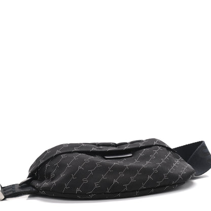 Stella McCartney Eco Padded Nylon Logo Falabella Bum Bag Black 4 of 8
