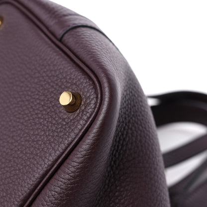 Hermes Taurillon Clemence Picotin Lock 18 PM Rouge Sellier 9 of 11